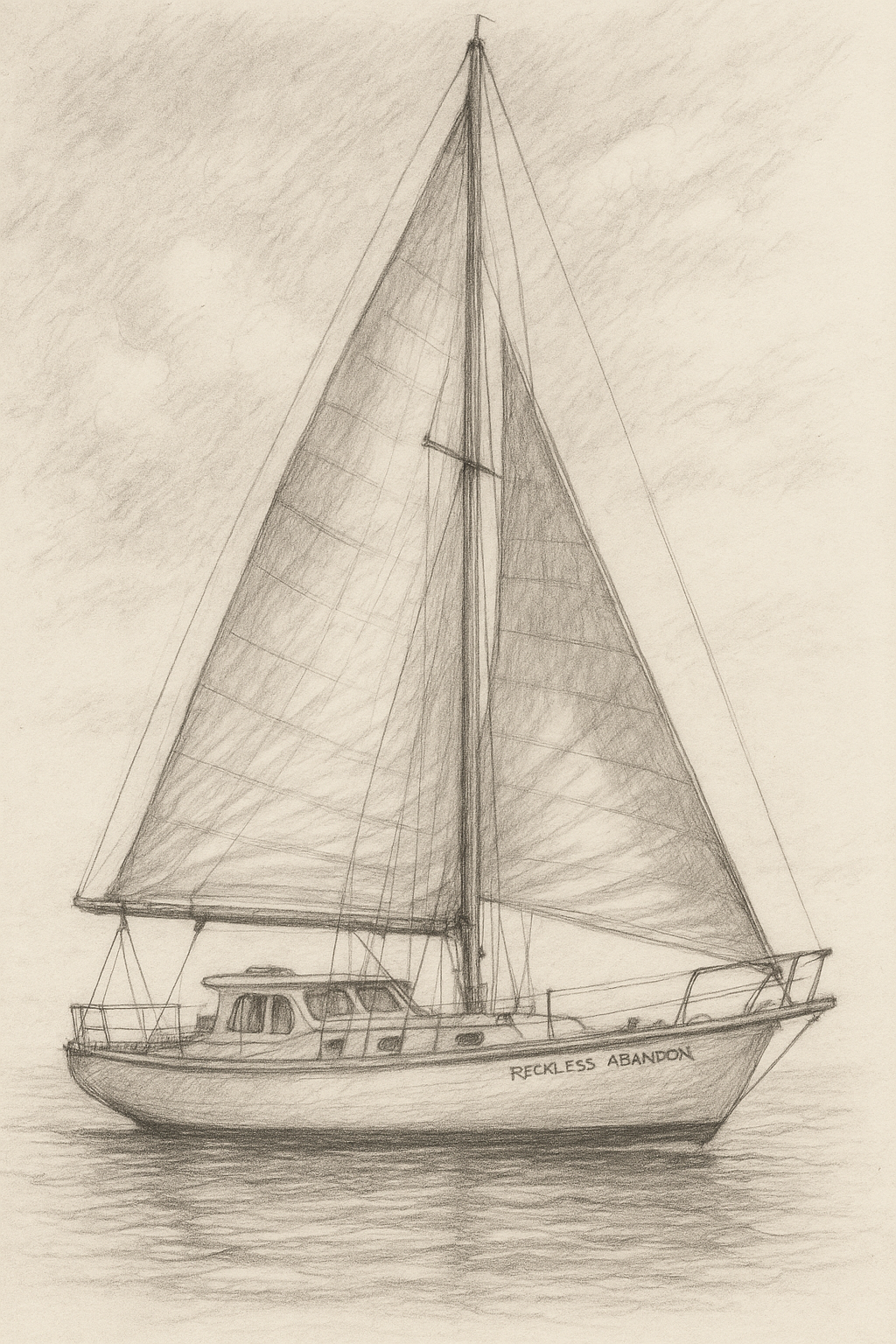 Sailboat illustration